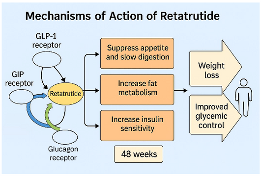 Retatrutide Mechanism of action