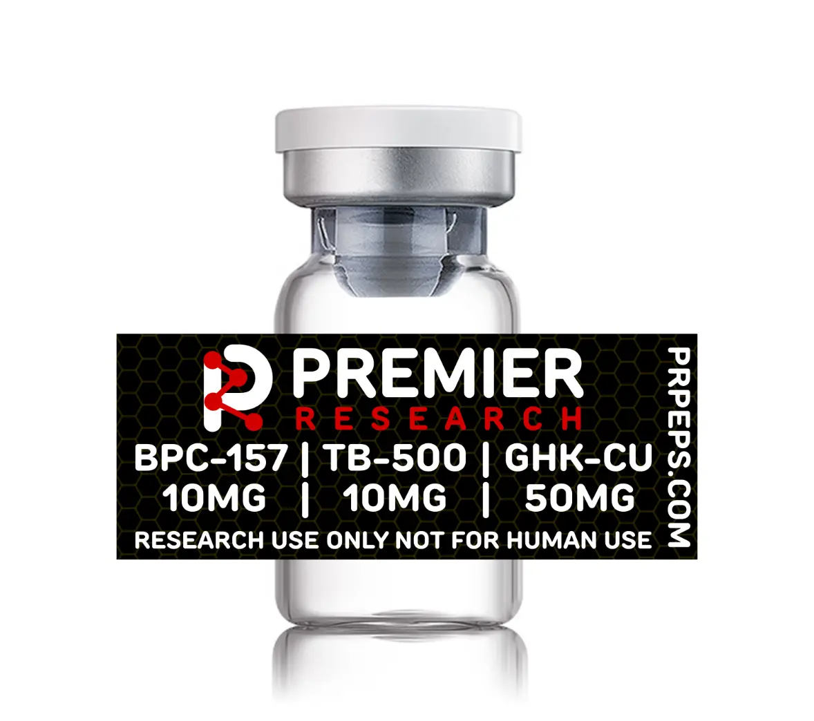 GLOW 70: BPC-157 10MG + TB-500 10MG + GHK-CU 50MG PRPREP