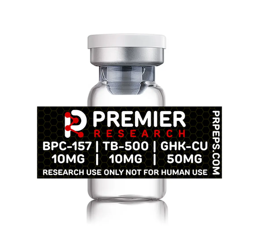 GLOW 70: BPC-157 10MG + TB-500 10MG + GHK-CU 50MG PRPREP